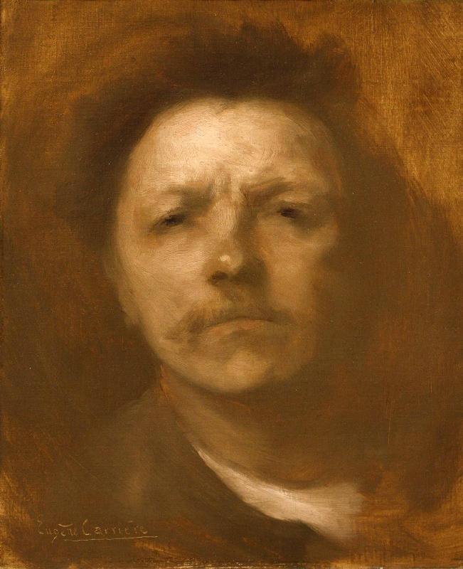 Eugene Carriere Self portrait Sweden oil painting art